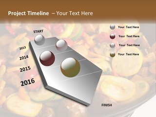 A Pan Filled With Lots Of Different Types Of Vegetables PowerPoint Template