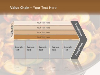 A Pan Filled With Lots Of Different Types Of Vegetables PowerPoint Template