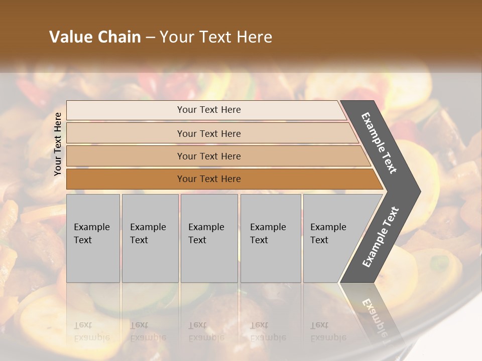 A Pan Filled With Lots Of Different Types Of Vegetables PowerPoint Template