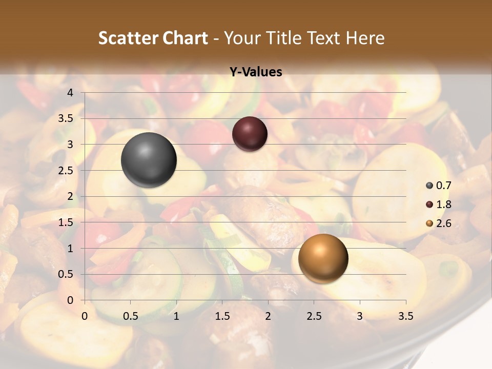 A Pan Filled With Lots Of Different Types Of Vegetables PowerPoint Template