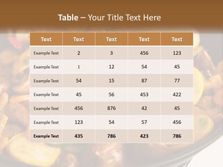 A Pan Filled With Lots Of Different Types Of Vegetables PowerPoint Template