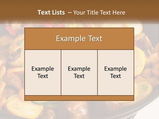 A Pan Filled With Lots Of Different Types Of Vegetables PowerPoint Template