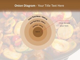 A Pan Filled With Lots Of Different Types Of Vegetables PowerPoint Template