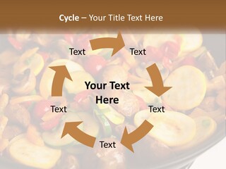 A Pan Filled With Lots Of Different Types Of Vegetables PowerPoint Template