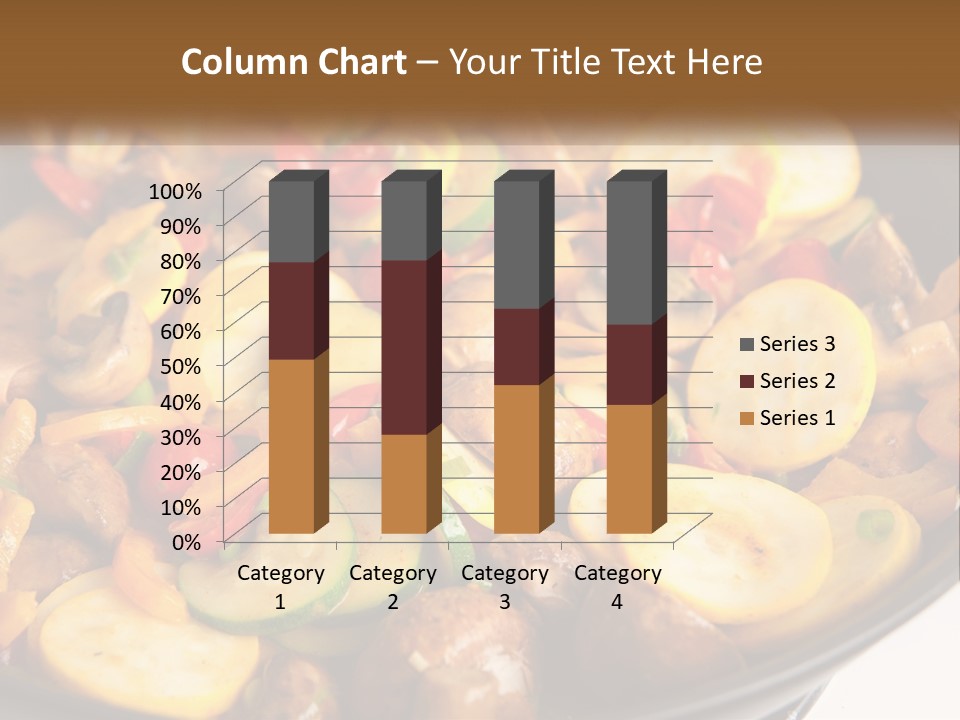 A Pan Filled With Lots Of Different Types Of Vegetables PowerPoint Template
