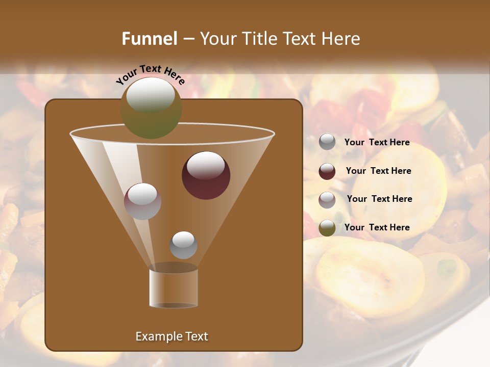 A Pan Filled With Lots Of Different Types Of Vegetables PowerPoint Template