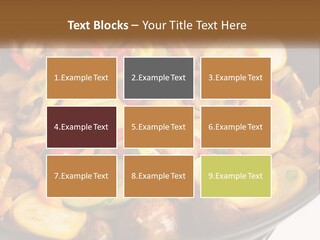 A Pan Filled With Lots Of Different Types Of Vegetables PowerPoint Template