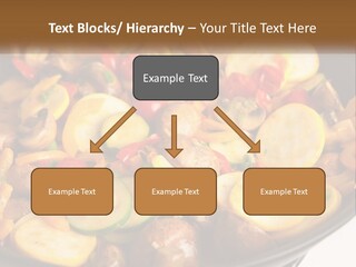 A Pan Filled With Lots Of Different Types Of Vegetables PowerPoint Template