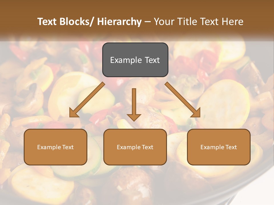 A Pan Filled With Lots Of Different Types Of Vegetables PowerPoint Template