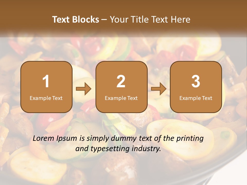 A Pan Filled With Lots Of Different Types Of Vegetables PowerPoint Template