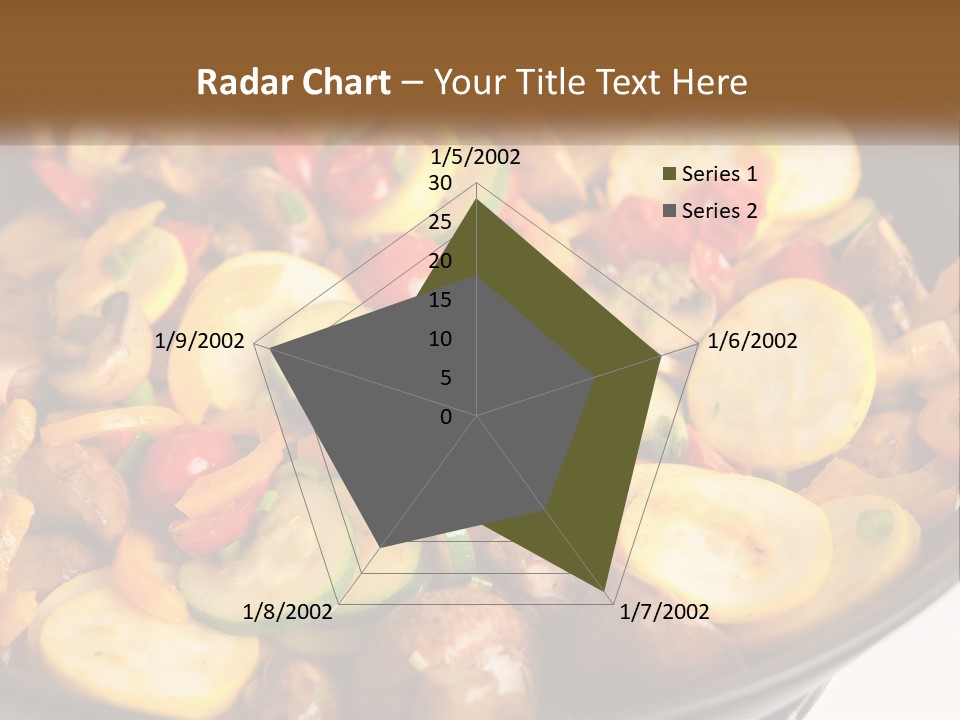 A Pan Filled With Lots Of Different Types Of Vegetables PowerPoint Template