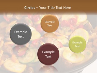 A Pan Filled With Lots Of Different Types Of Vegetables PowerPoint Template