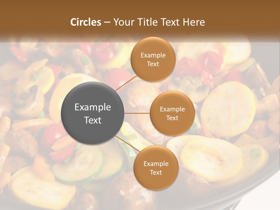 A Pan Filled With Lots Of Different Types Of Vegetables PowerPoint Template