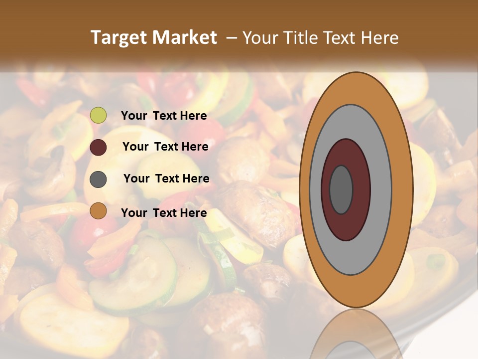 A Pan Filled With Lots Of Different Types Of Vegetables PowerPoint Template