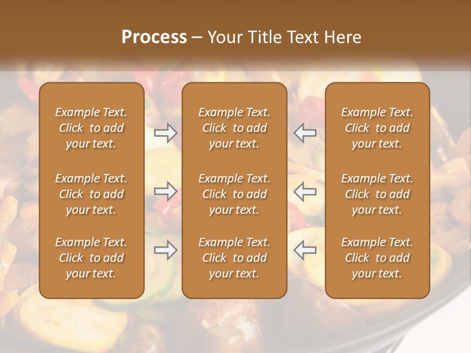 A Pan Filled With Lots Of Different Types Of Vegetables PowerPoint Template