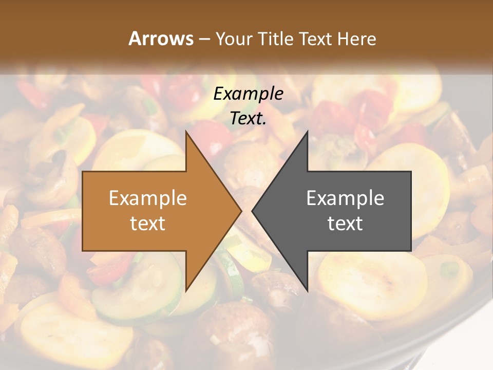 A Pan Filled With Lots Of Different Types Of Vegetables PowerPoint Template