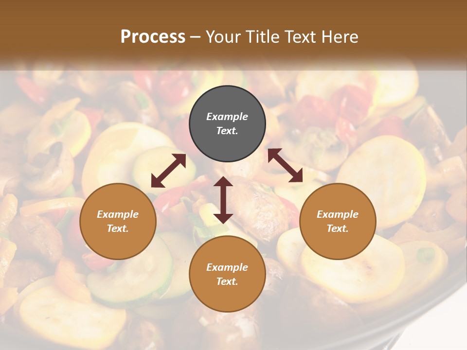 A Pan Filled With Lots Of Different Types Of Vegetables PowerPoint Template
