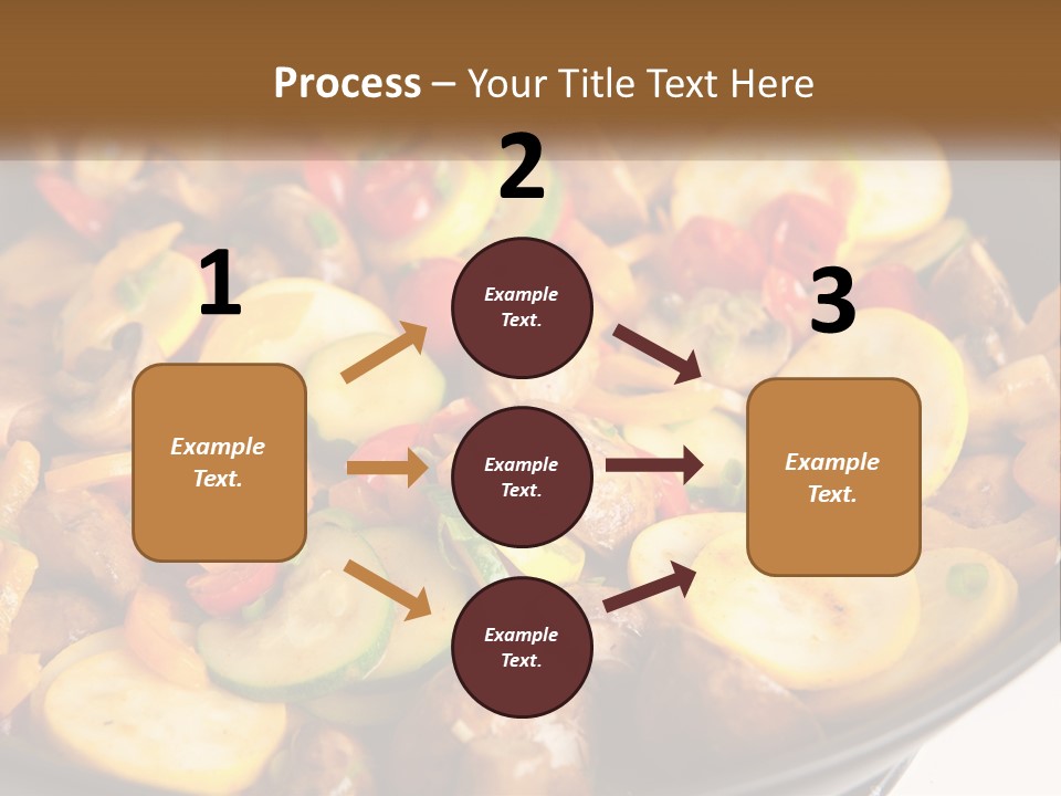 A Pan Filled With Lots Of Different Types Of Vegetables PowerPoint Template