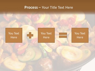 A Pan Filled With Lots Of Different Types Of Vegetables PowerPoint Template