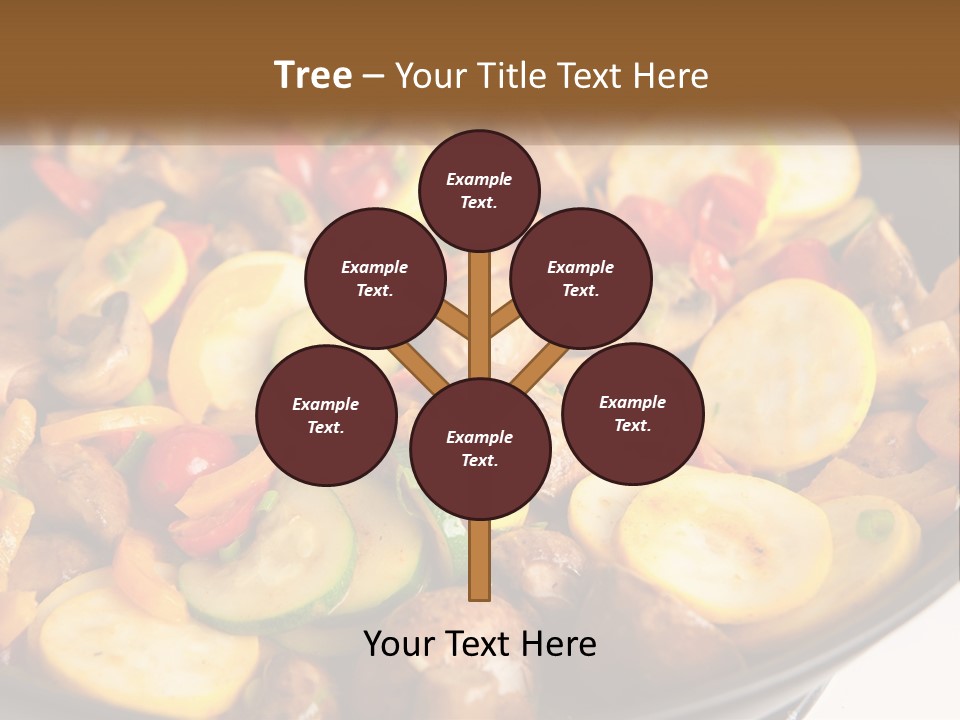 A Pan Filled With Lots Of Different Types Of Vegetables PowerPoint Template