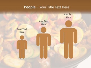 A Pan Filled With Lots Of Different Types Of Vegetables PowerPoint Template