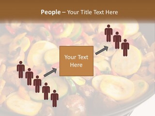 A Pan Filled With Lots Of Different Types Of Vegetables PowerPoint Template