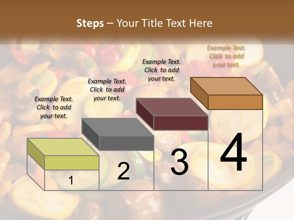 A Pan Filled With Lots Of Different Types Of Vegetables PowerPoint Template