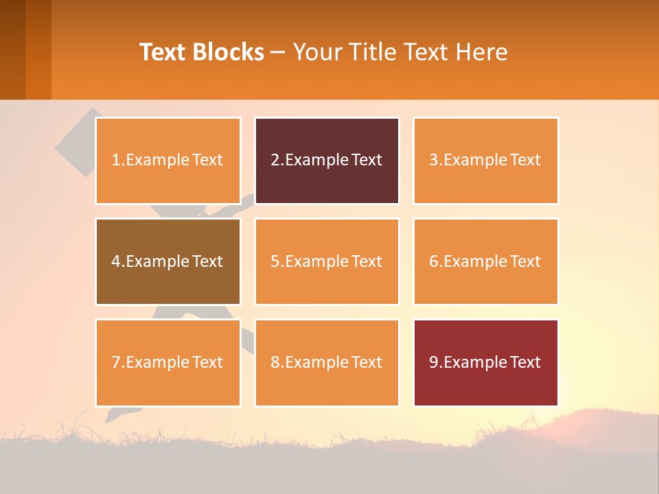 A Person Jumping In The Air With A Sign In Front Of Them PowerPoint Template