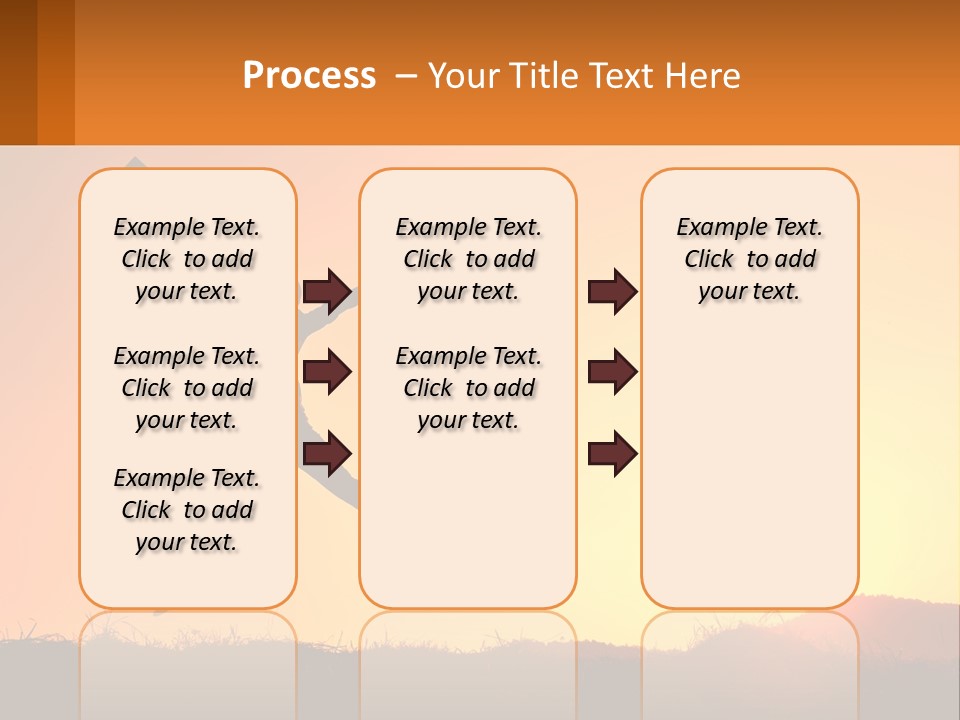 A Person Jumping In The Air With A Sign In Front Of Them PowerPoint Template