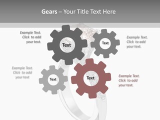 A Ring With A Pink Diamond On It PowerPoint Template