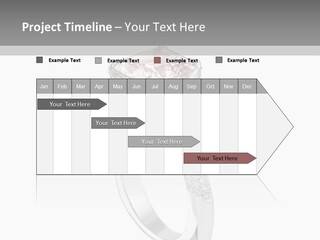 A Ring With A Pink Diamond On It PowerPoint Template