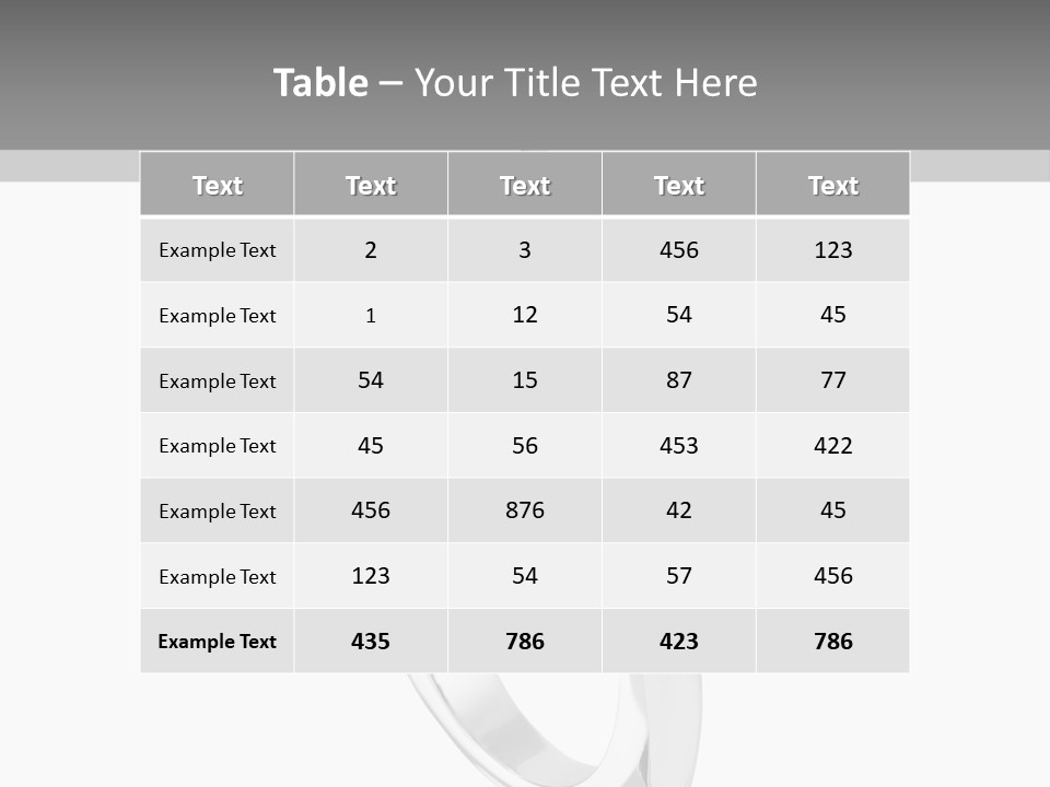 A Ring With A Pink Diamond On It PowerPoint Template