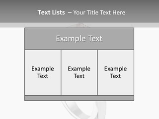A Ring With A Pink Diamond On It PowerPoint Template