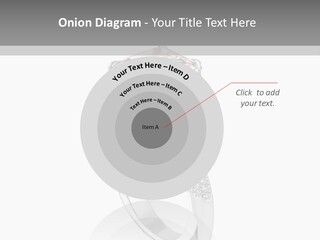 A Ring With A Pink Diamond On It PowerPoint Template