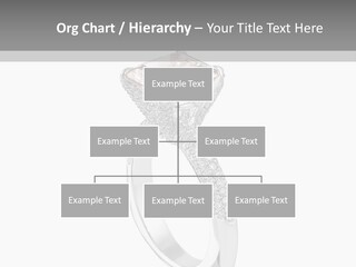 A Ring With A Pink Diamond On It PowerPoint Template