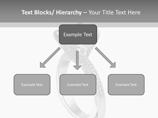 A Ring With A Pink Diamond On It PowerPoint Template