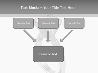 A Ring With A Pink Diamond On It PowerPoint Template