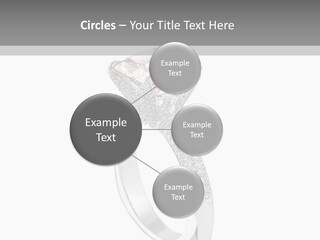 A Ring With A Pink Diamond On It PowerPoint Template