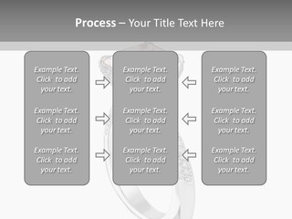 A Ring With A Pink Diamond On It PowerPoint Template