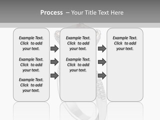 A Ring With A Pink Diamond On It PowerPoint Template