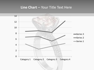 A Ring With A Pink Diamond On It PowerPoint Template