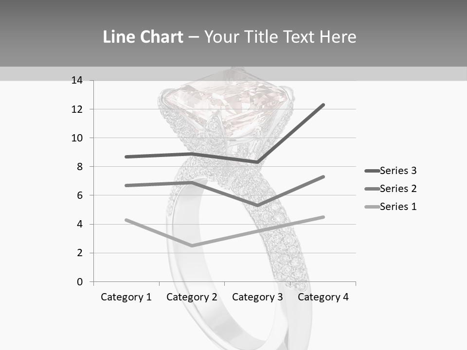 A Ring With A Pink Diamond On It PowerPoint Template