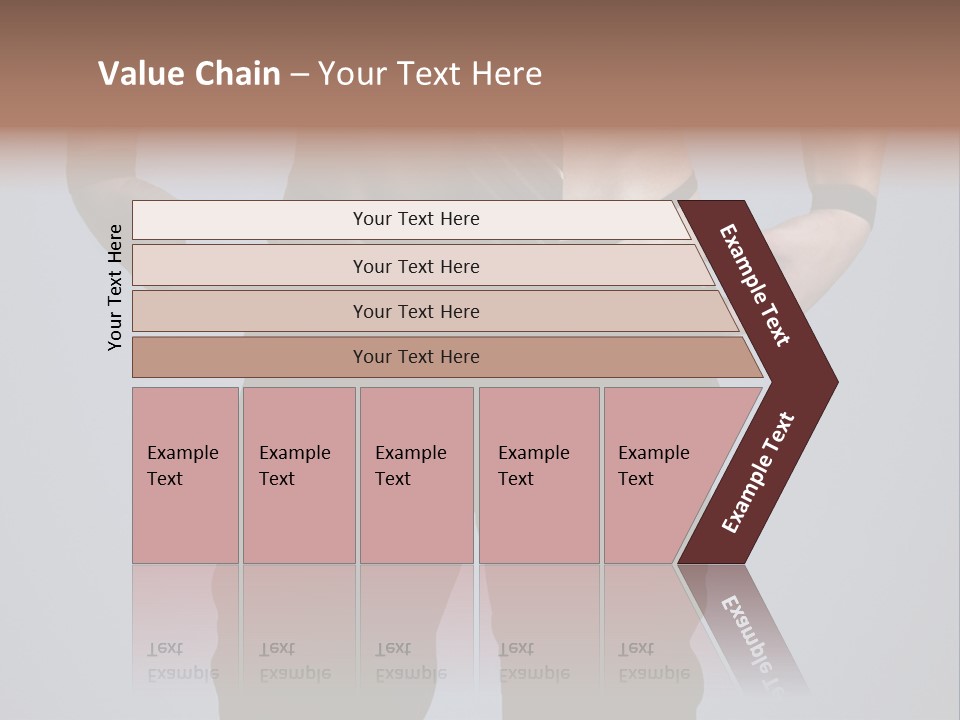 A Man Wearing A Tie With His Hands On His Hips PowerPoint Template