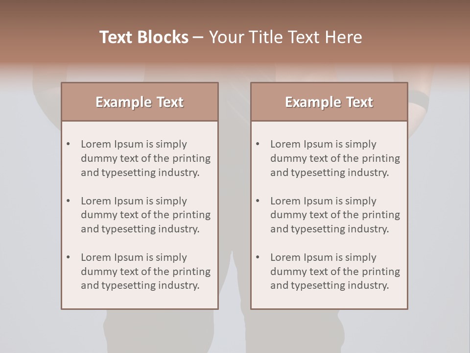 A Man Wearing A Tie With His Hands On His Hips PowerPoint Template