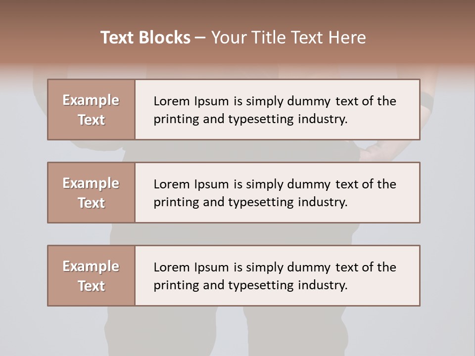 A Man Wearing A Tie With His Hands On His Hips PowerPoint Template
