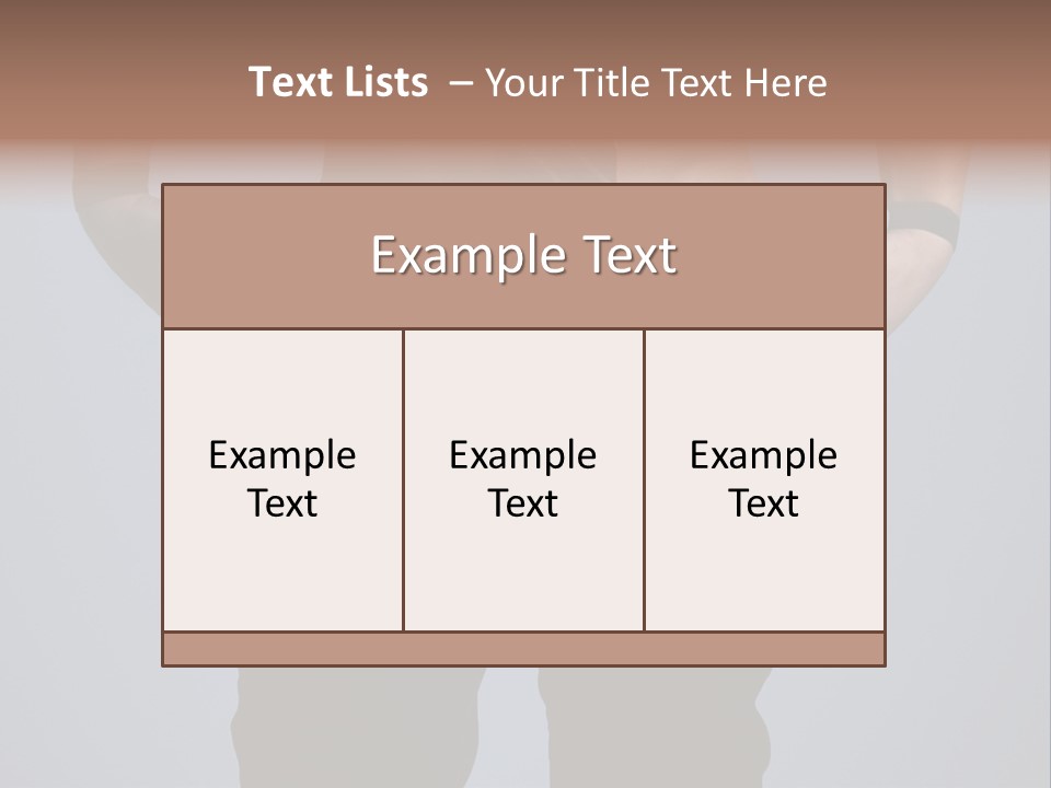 A Man Wearing A Tie With His Hands On His Hips PowerPoint Template