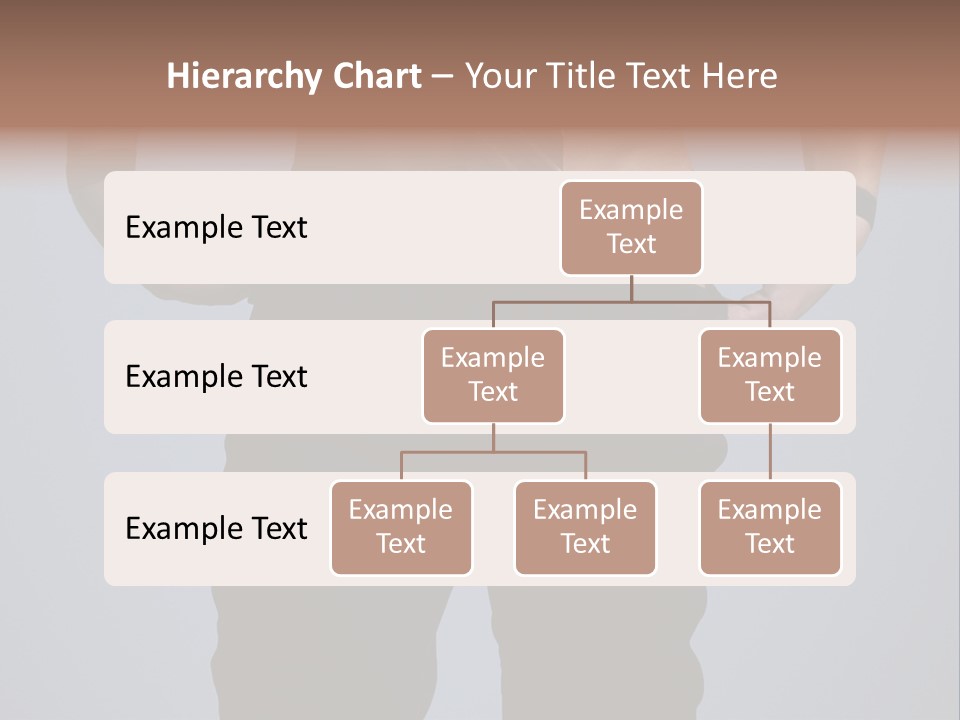 A Man Wearing A Tie With His Hands On His Hips PowerPoint Template
