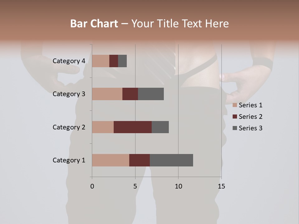 A Man Wearing A Tie With His Hands On His Hips PowerPoint Template