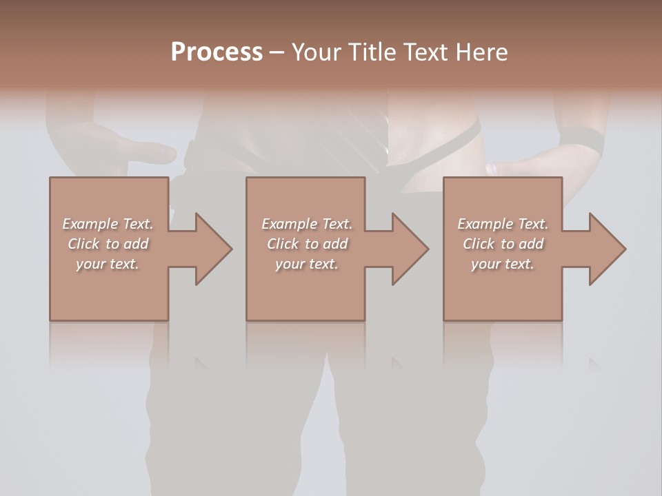A Man Wearing A Tie With His Hands On His Hips PowerPoint Template