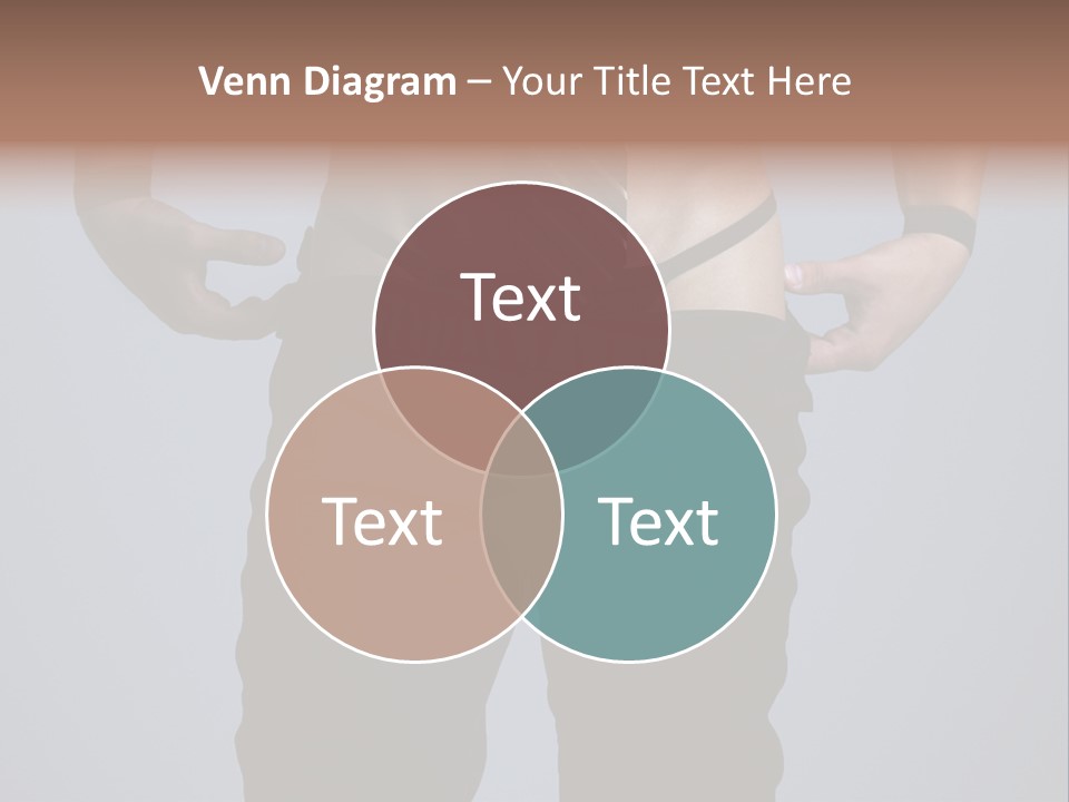 A Man Wearing A Tie With His Hands On His Hips PowerPoint Template